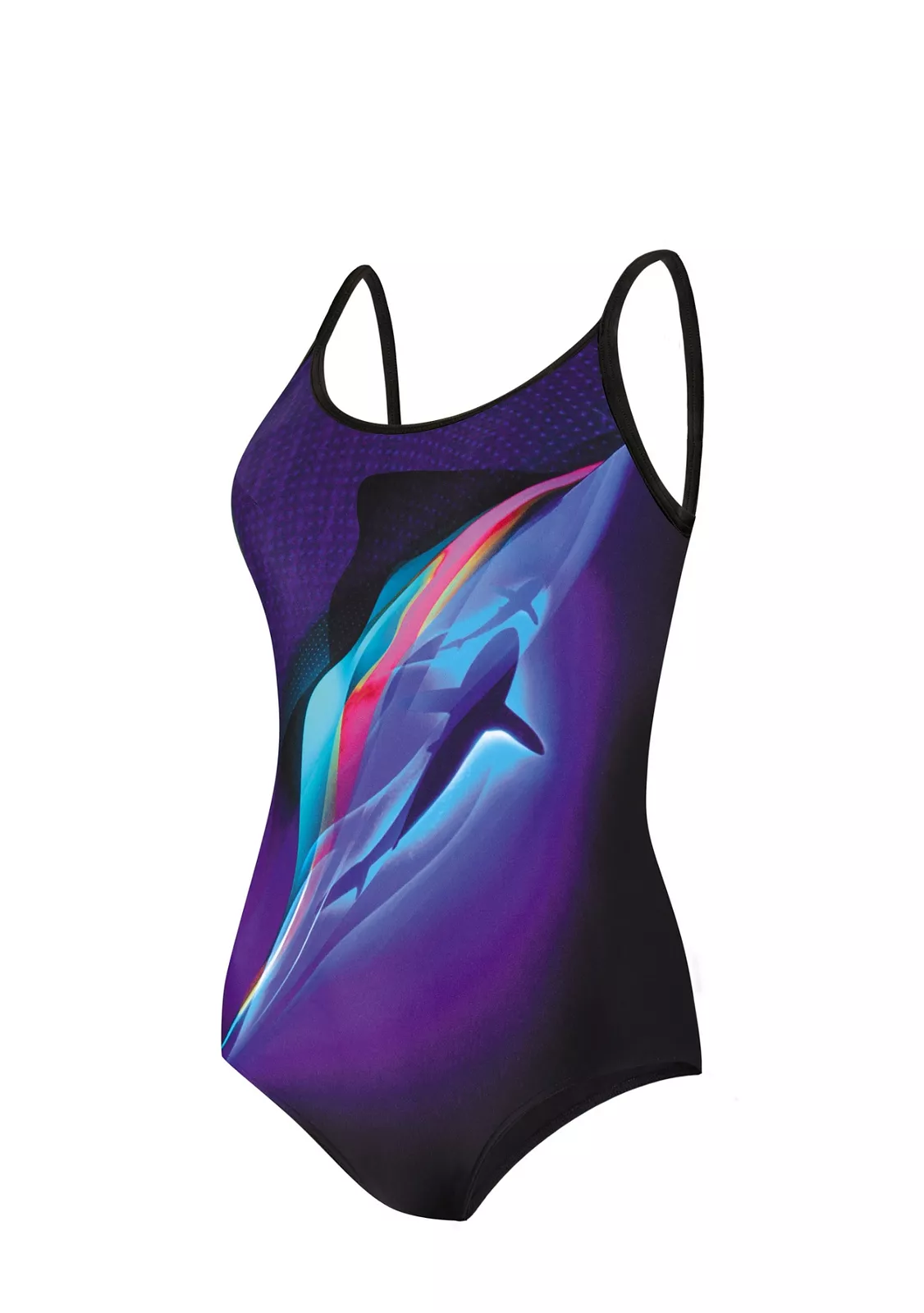 Купальник слитный спортивный SELF COLLECTION +бассейн