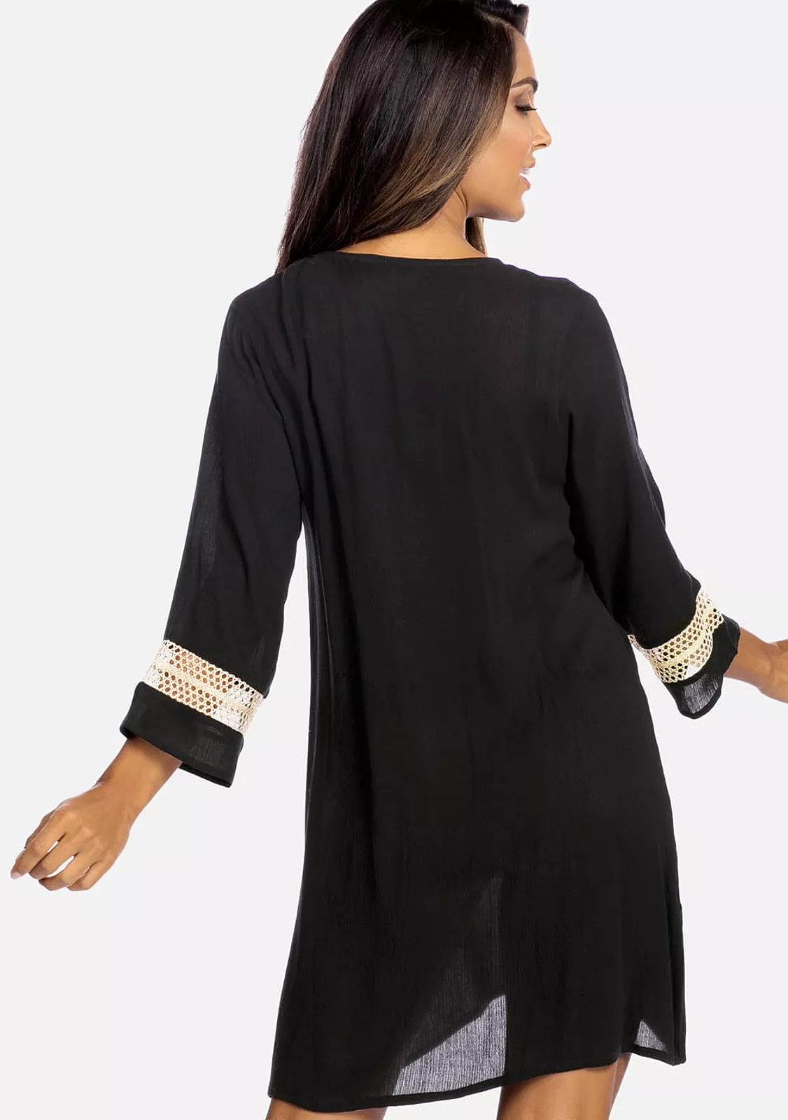 Туника свободного размера свободного кроя