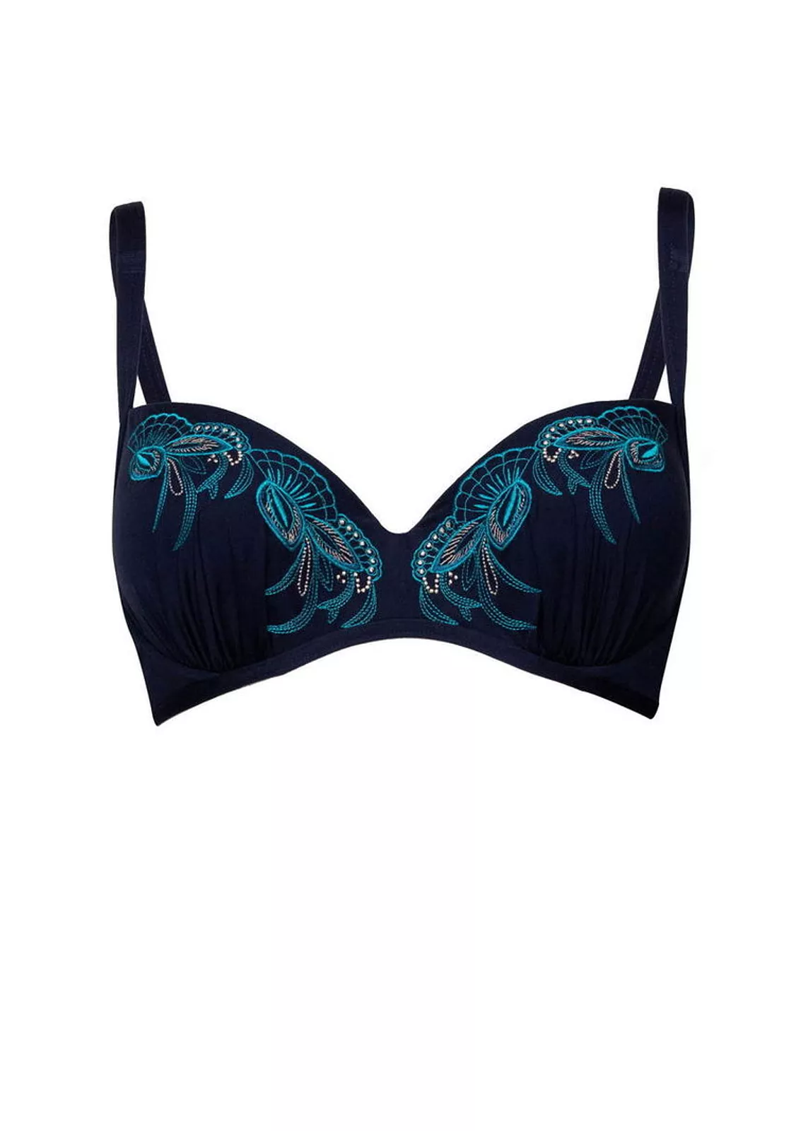 Купальник с декоративной вышивкой