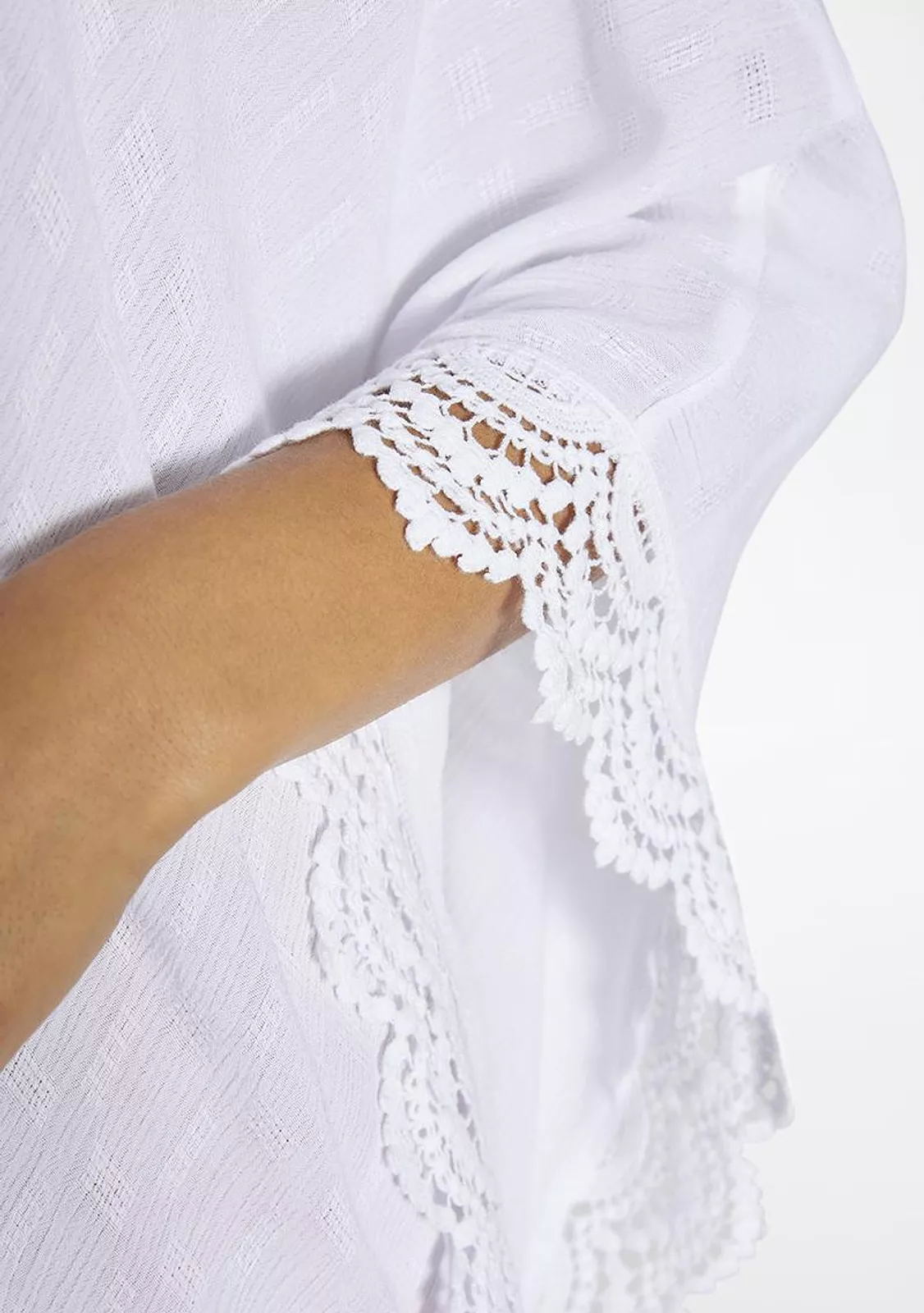 Пляжная туника-размахайка