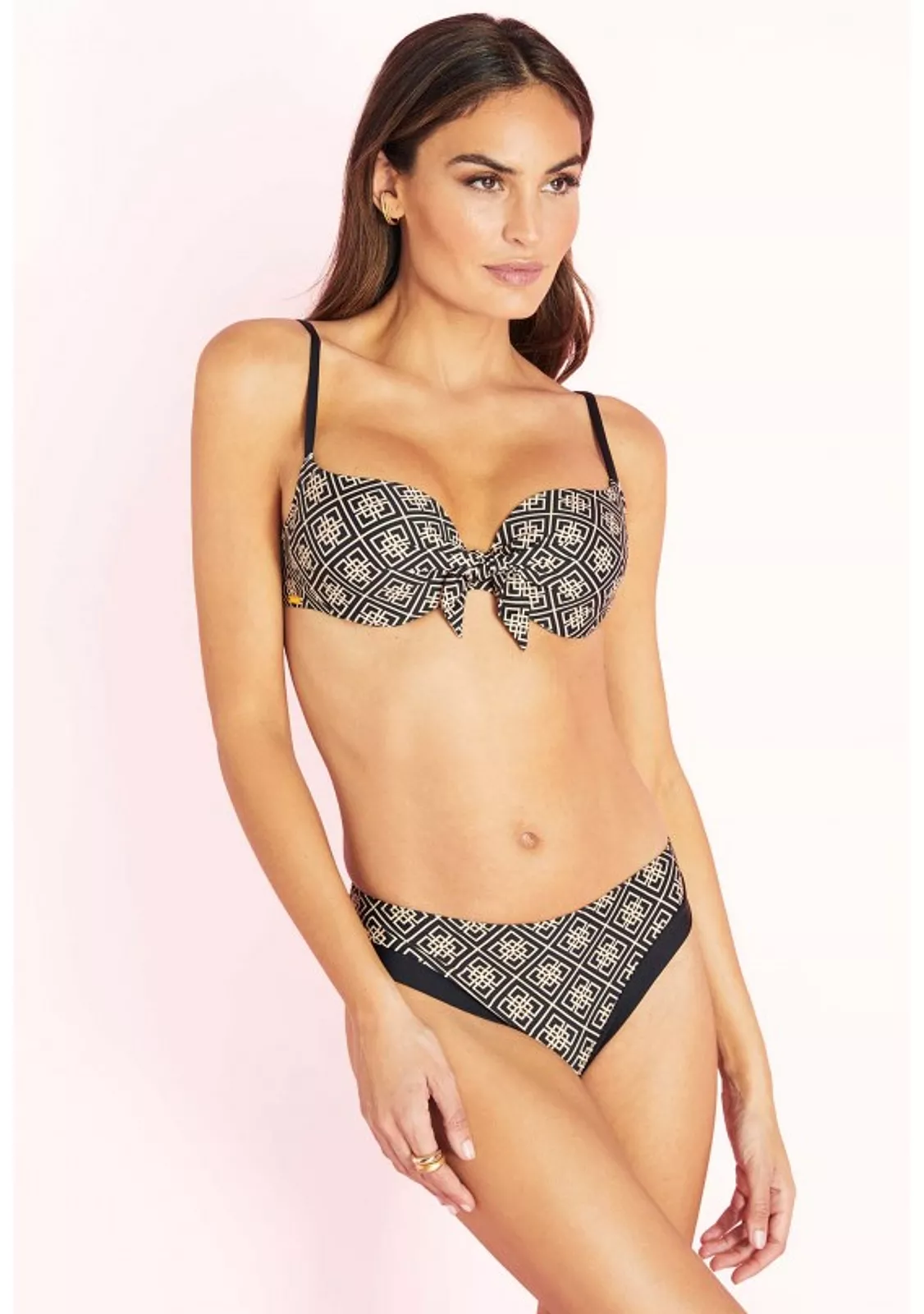 Купальник бикини Selmark, collection PILAR RUBIO BH017-C03 Negru