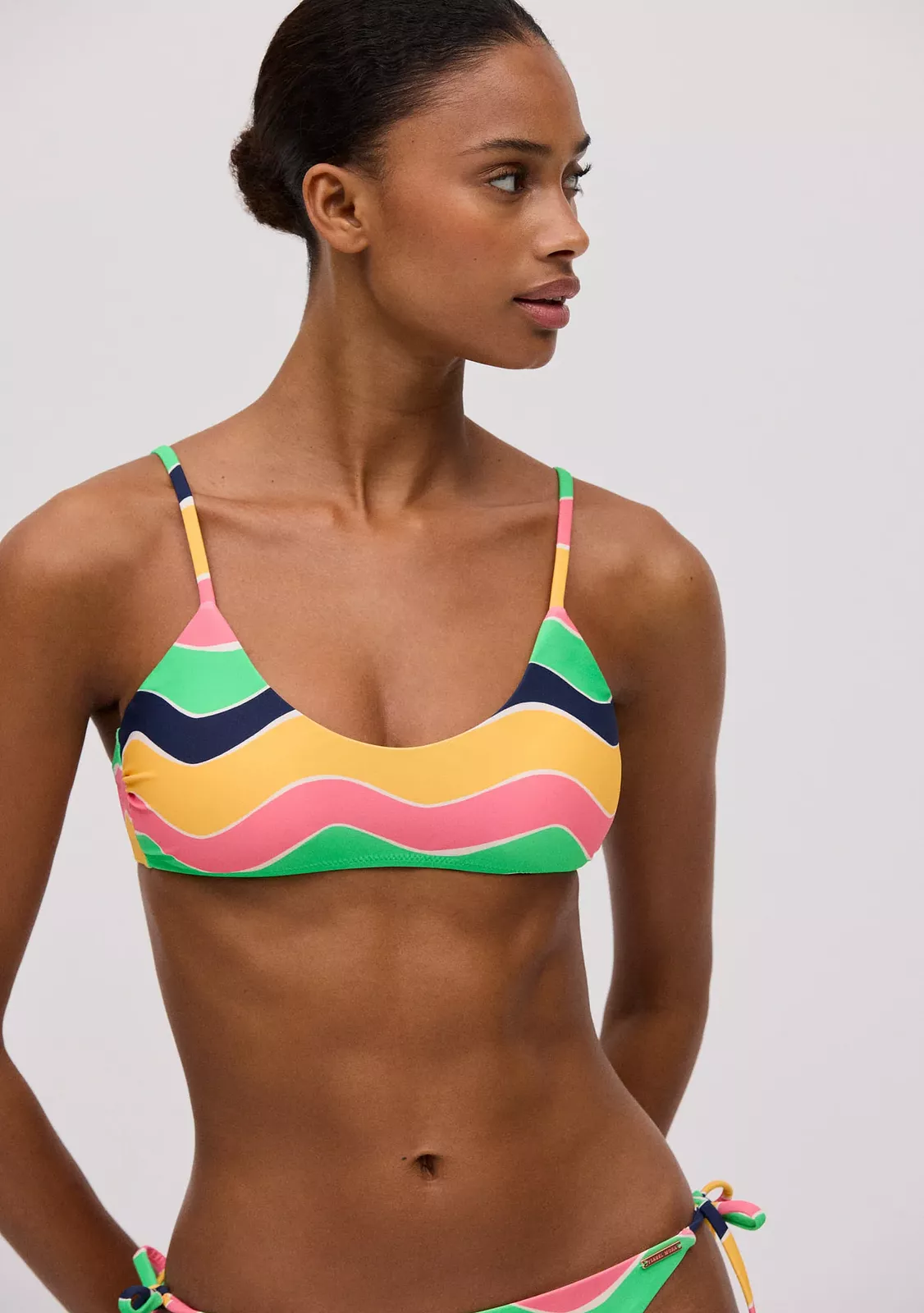 Купальник с чашкой бандо мультиколор, Ysabel Mora