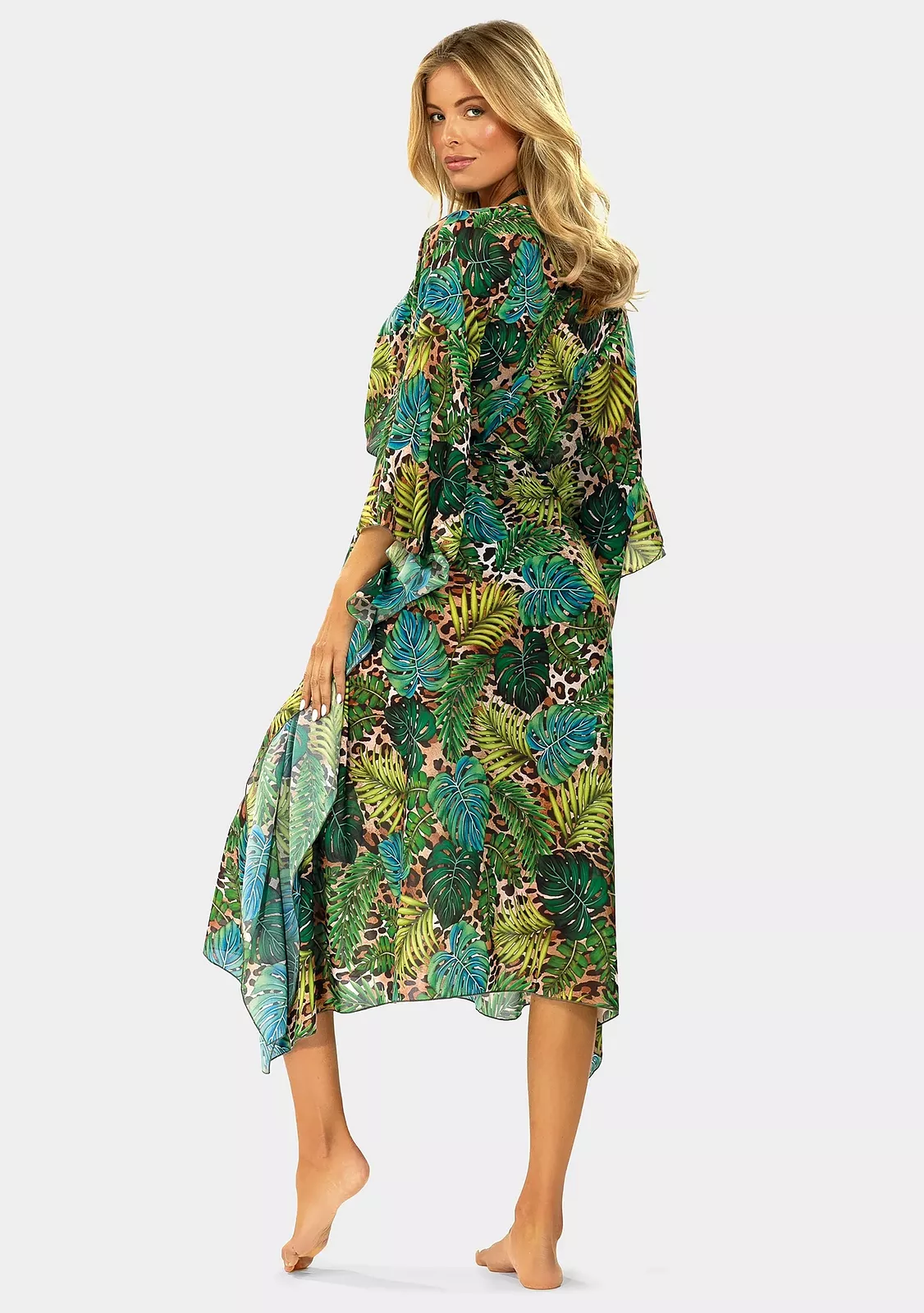 Кимоно пляжное, серия Jungle F219/908/25