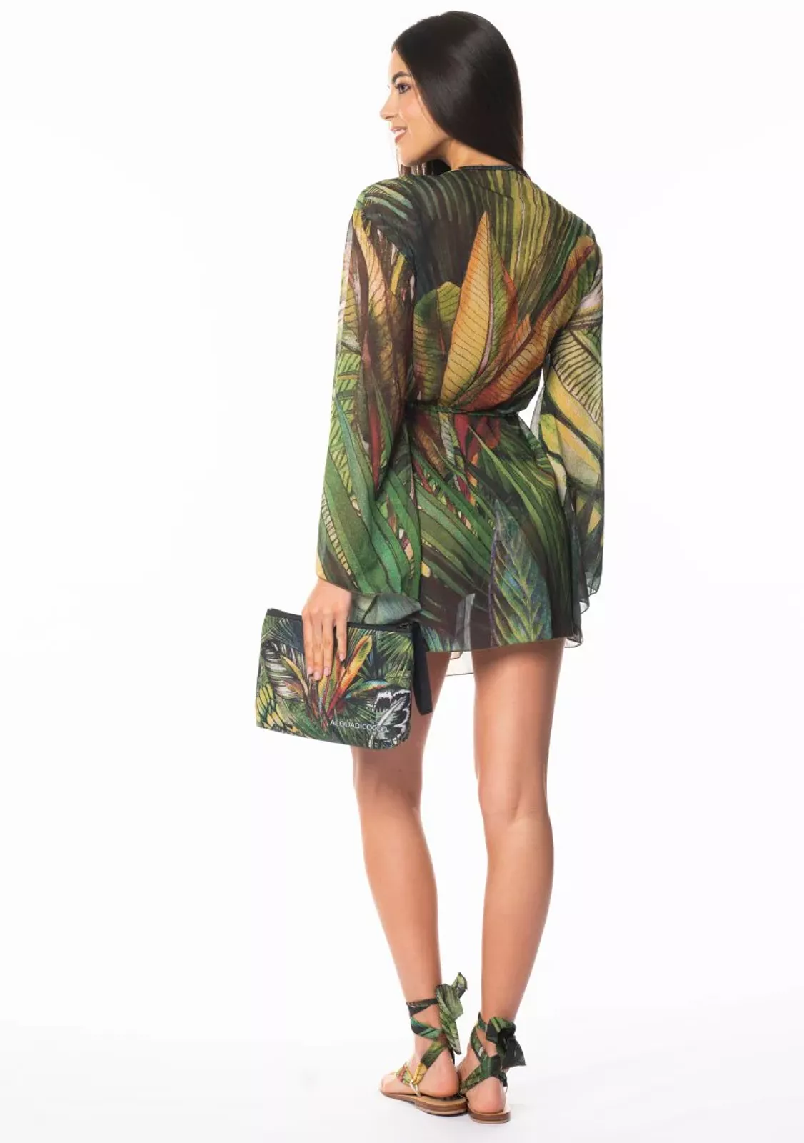 Kimono Corto Tropical