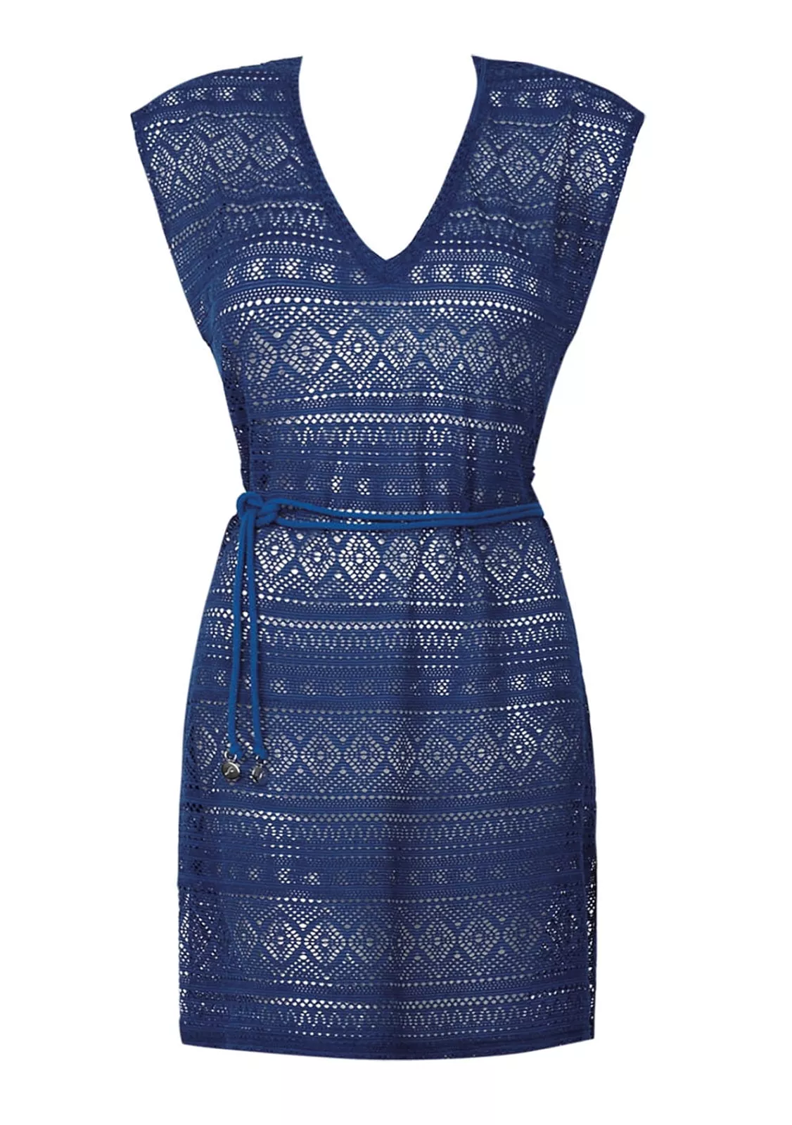 Пляжная туника. Cерия Deep blue Feba collection