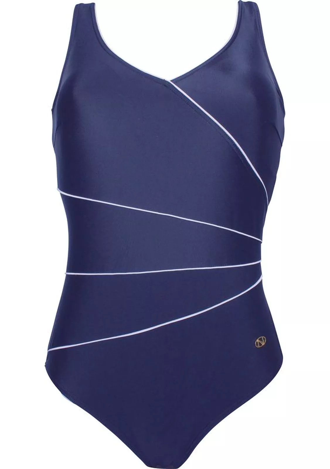 Спортивный синий купальник, Naturana