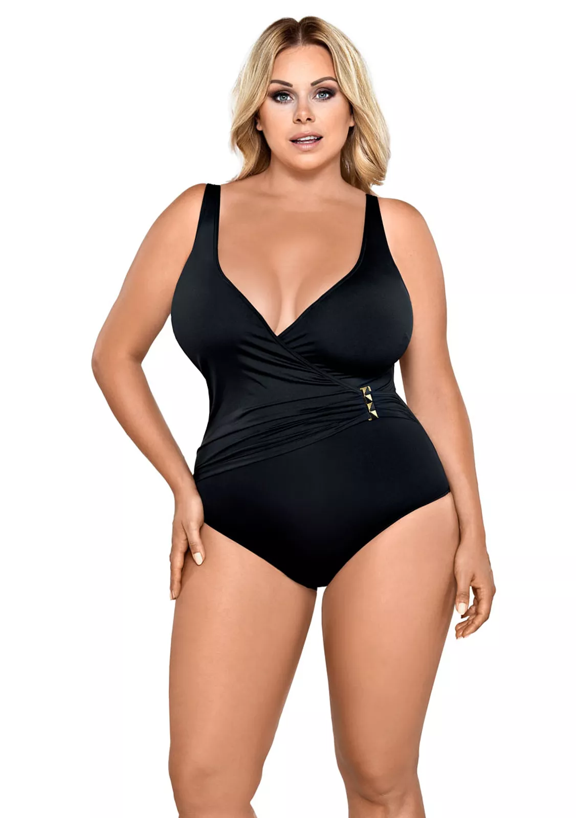 Купальник сплошной, черный