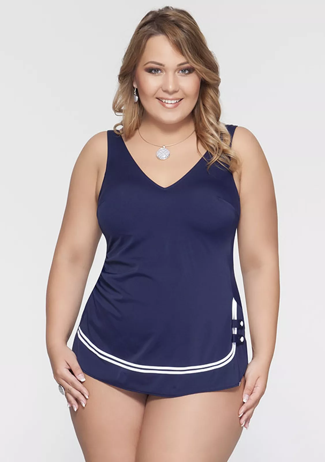 Купальник-платье с корректирующим эффектом