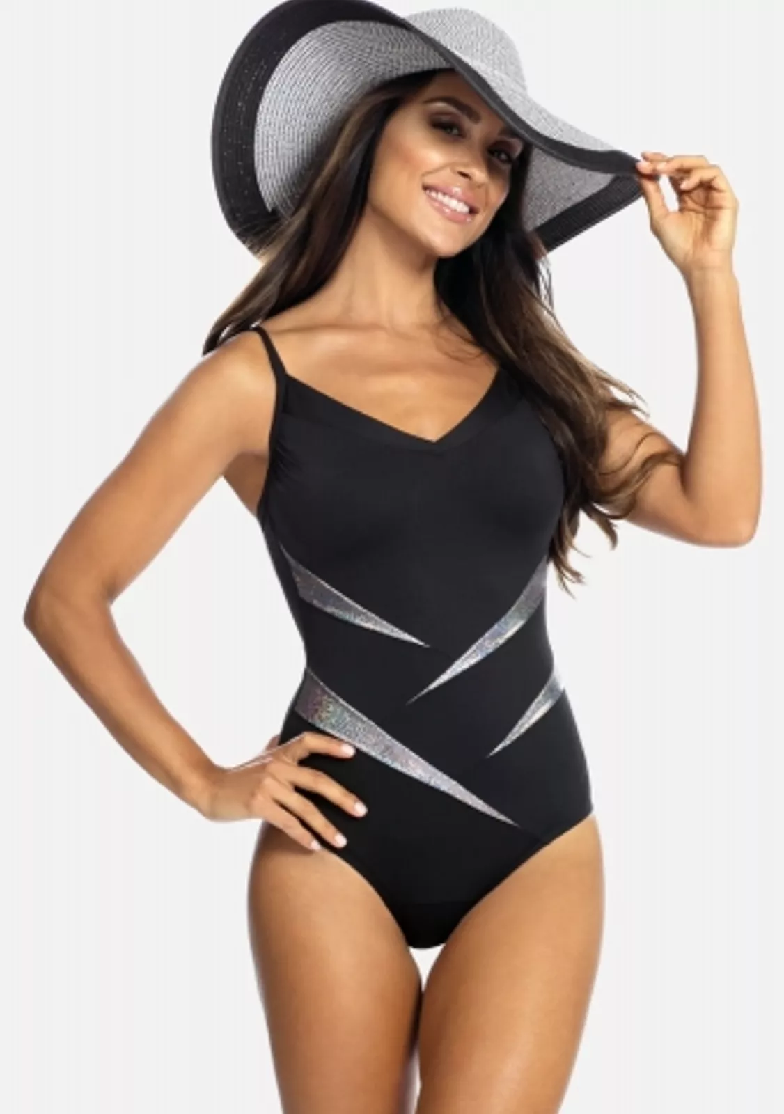 Купальник с декоративными вставками Feba collection