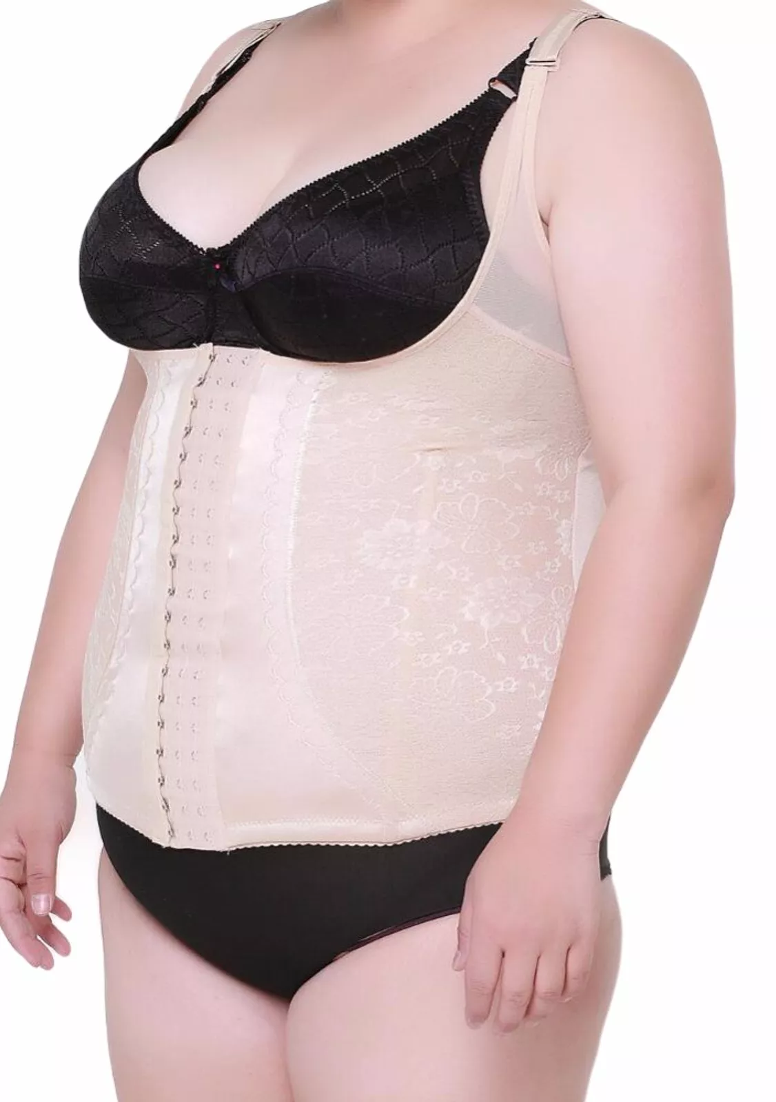 Корсет телесного цвета с сильным эффектом коррекции