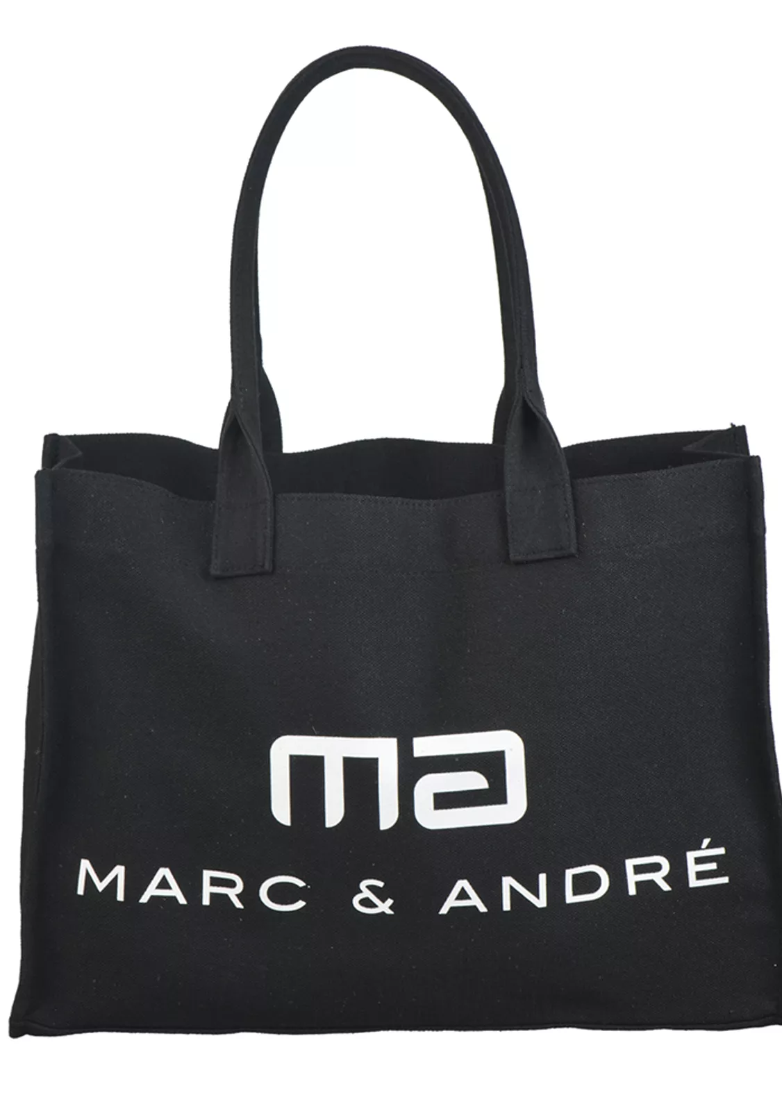 Летняя объемная сумка, черного цвета