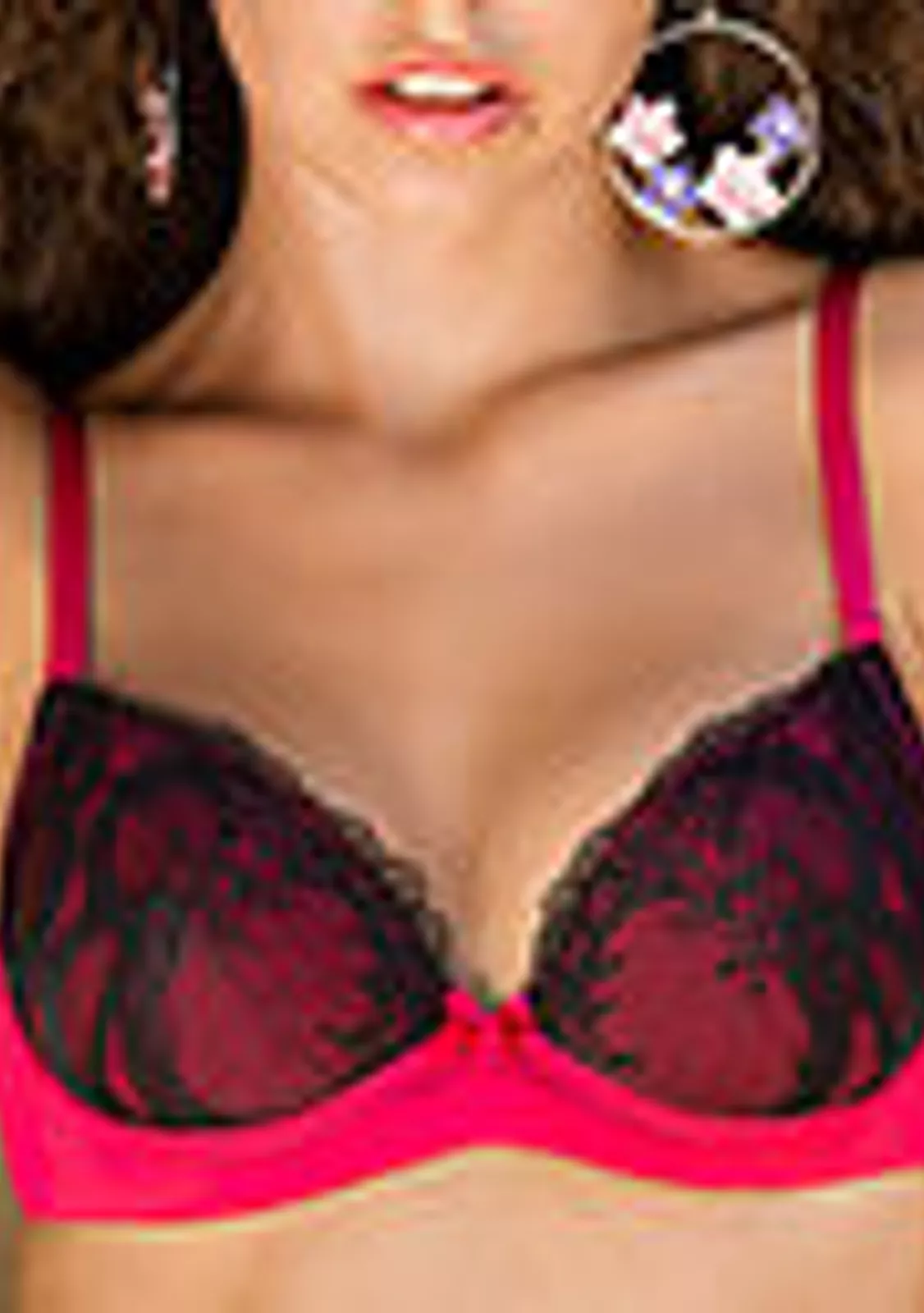 Комплект белья цвета вишня