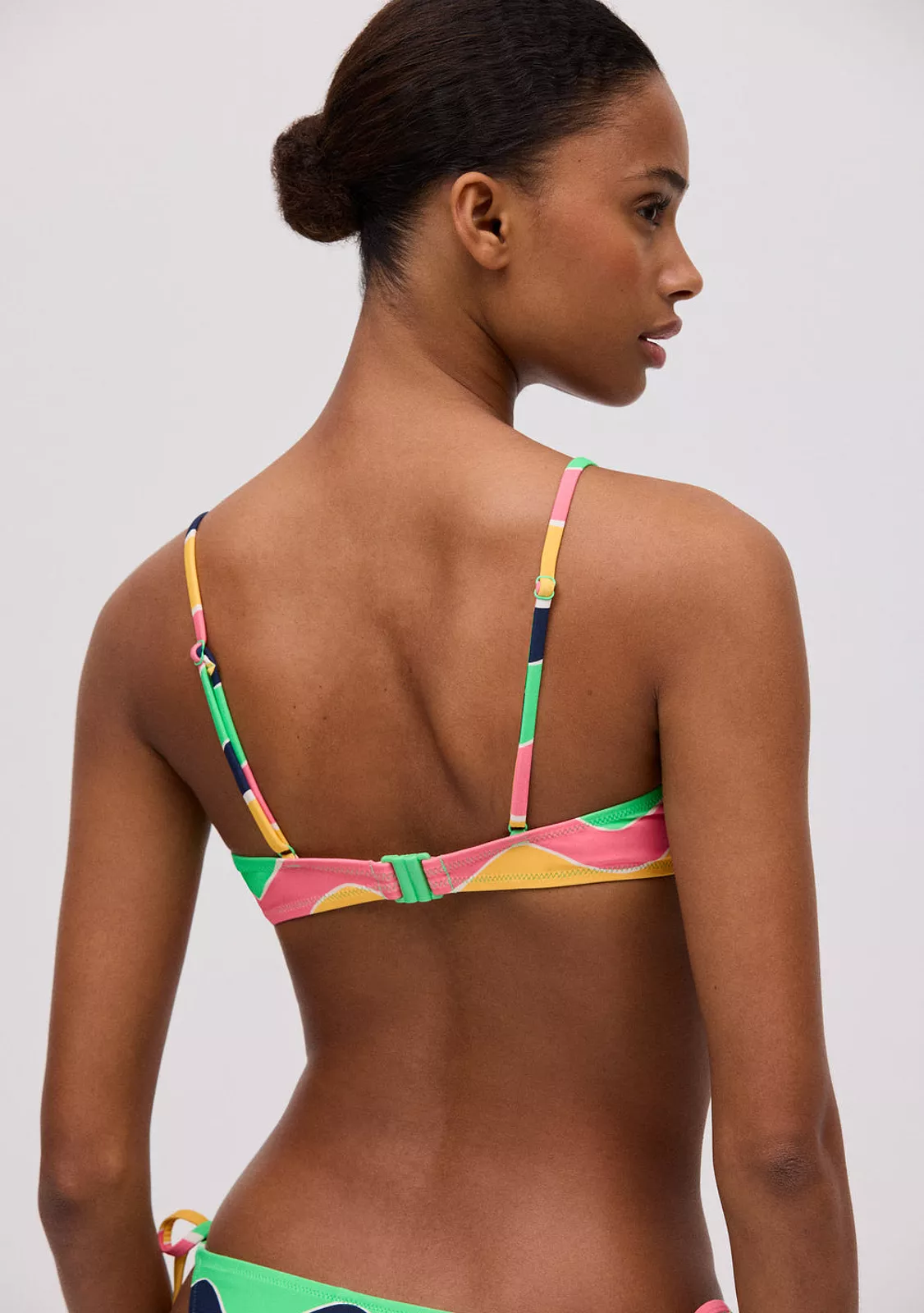 Купальник с чашкой бандо мультиколор, Ysabel Mora