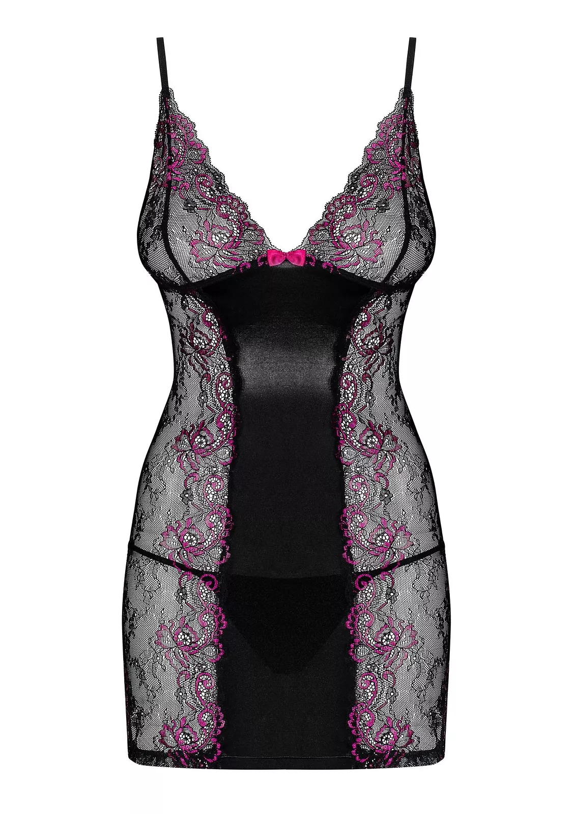 Кружевная сорочка Амароне +стринги