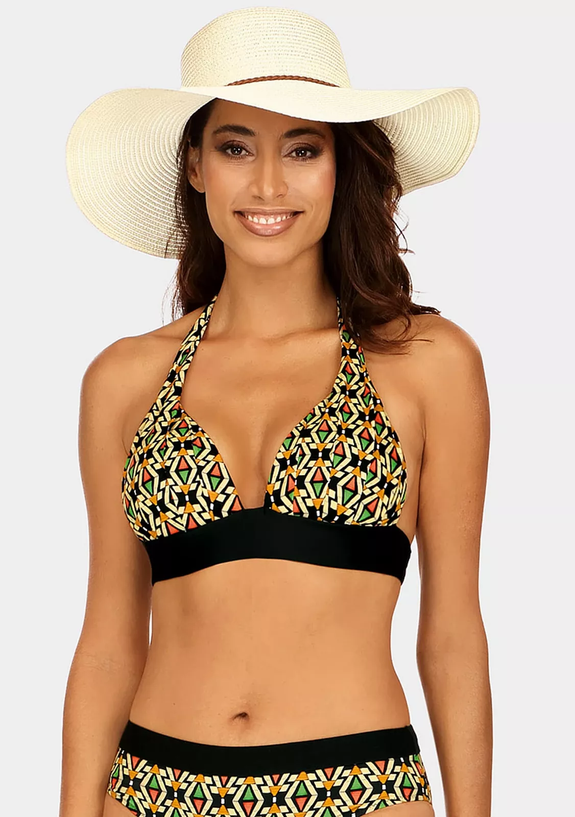 Купальник раздельный на завязках FEBA+примерка 