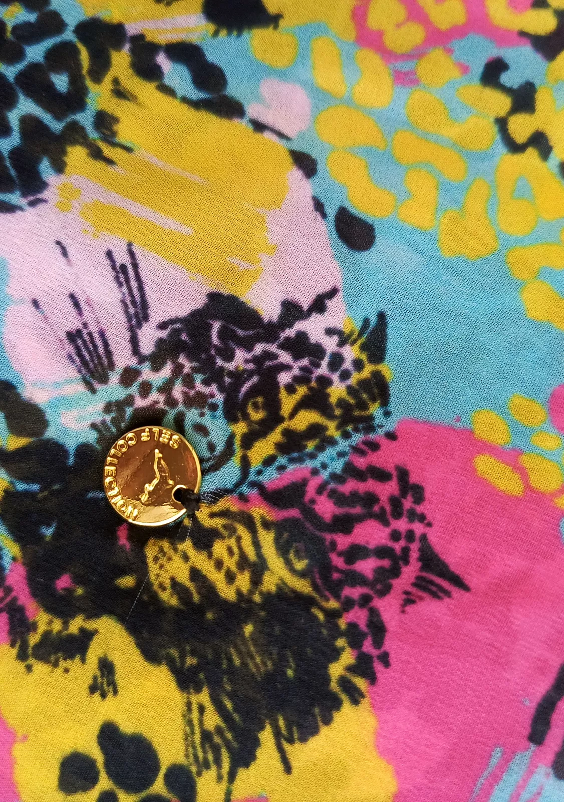 Пляжная туника SELF Мультицвет