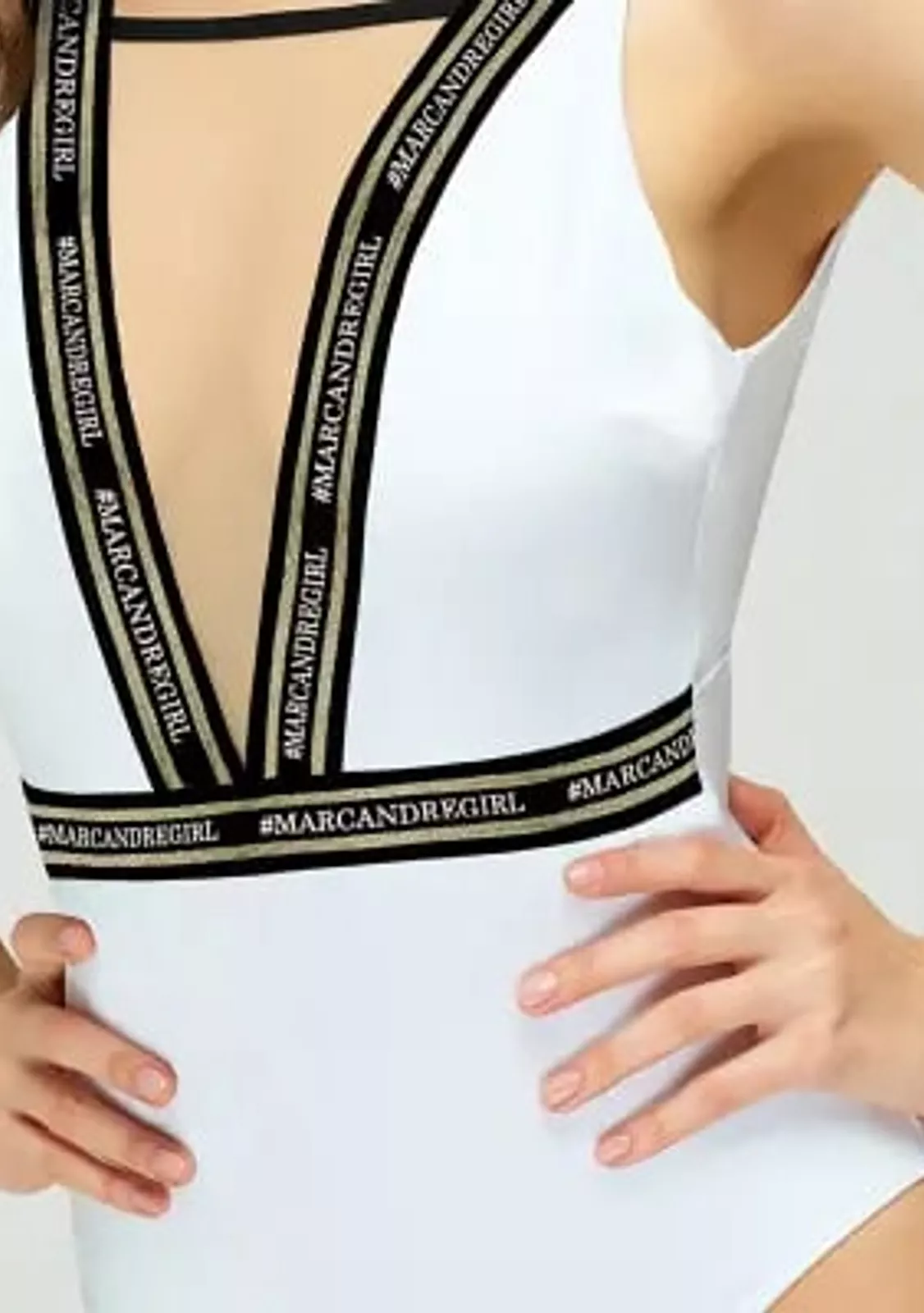 Купальник MARC & ANDRÉ белый, слитный