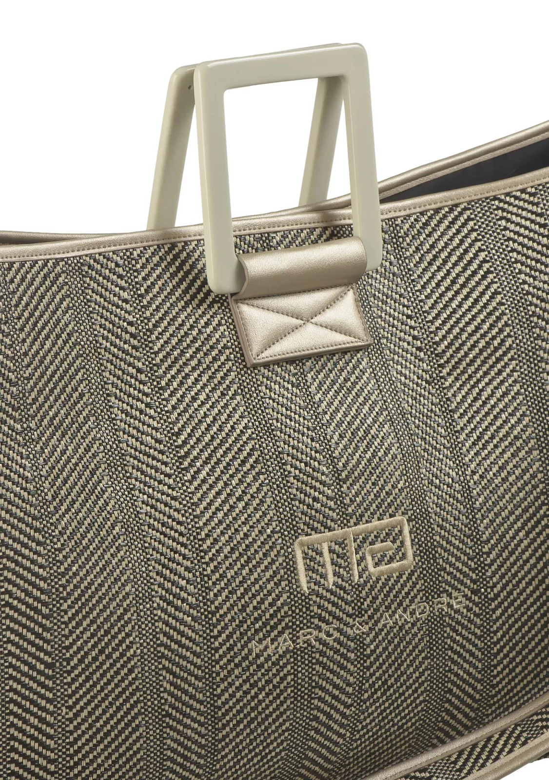 Объемная сумка с логотипом Marc & André 