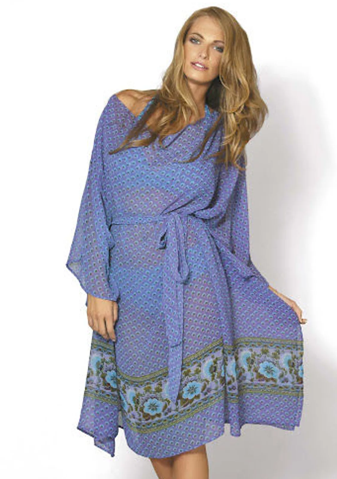 Пляжное платье для полных