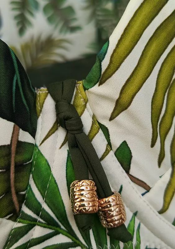 Купальник раздельный, серия Tropical Feba collection Monstera 6