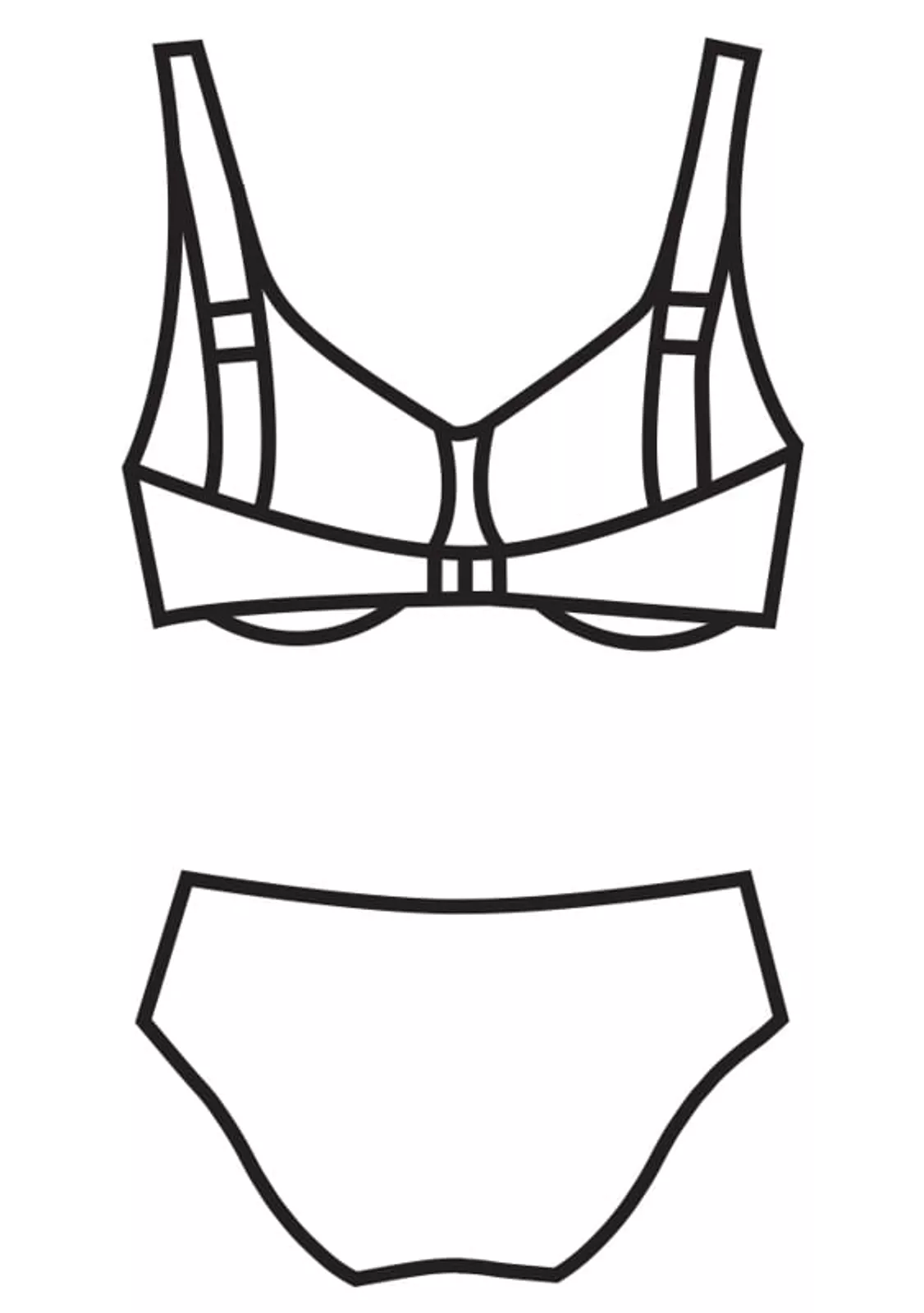 Купальник раздельный MAD SUZANNE