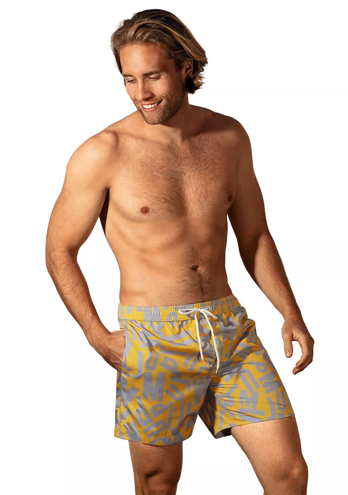 Шорты купальные Happy Shorts, новинка 2025 M29-68