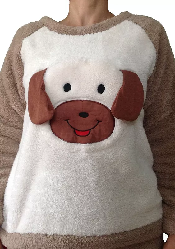 Брючный меховой костюм 3