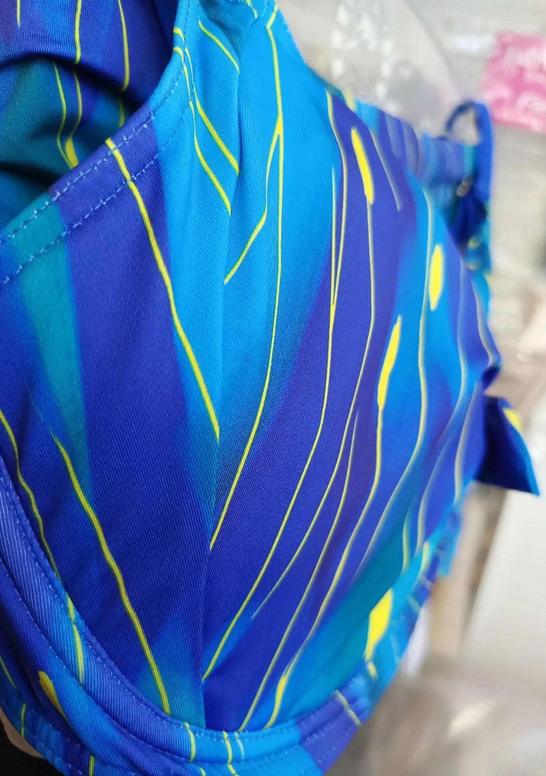 Раздельный купальник голубой коллекция серия Puerto Rico c мягкой чашкой +Москва