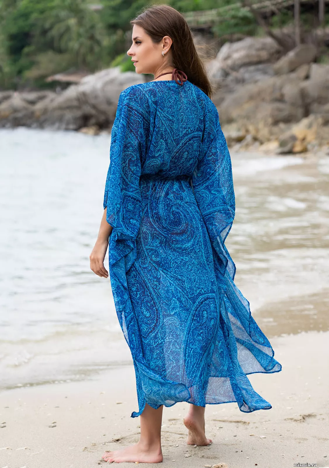 Туника пляжная большой размер