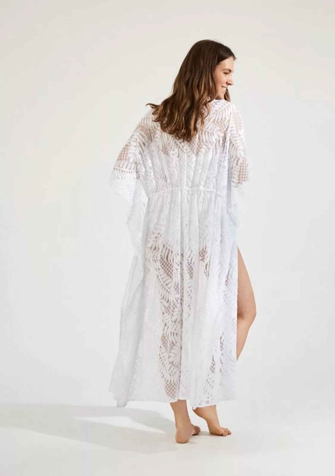 Туника Ysabel Mora белая в пол