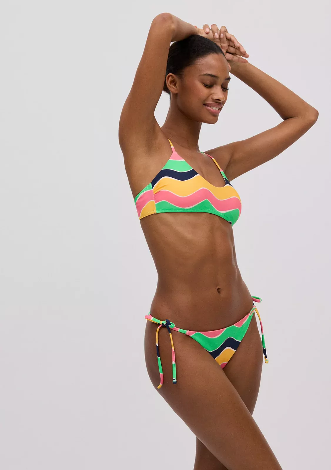 Купальник с чашкой бандо мультиколор, Ysabel Mora