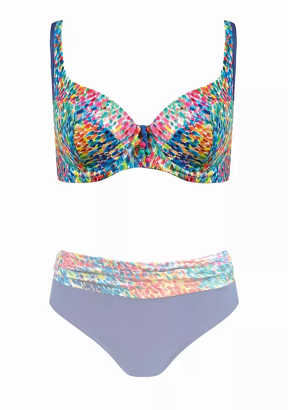 Купальник раздельный, серия Multi Color Feba collection 3