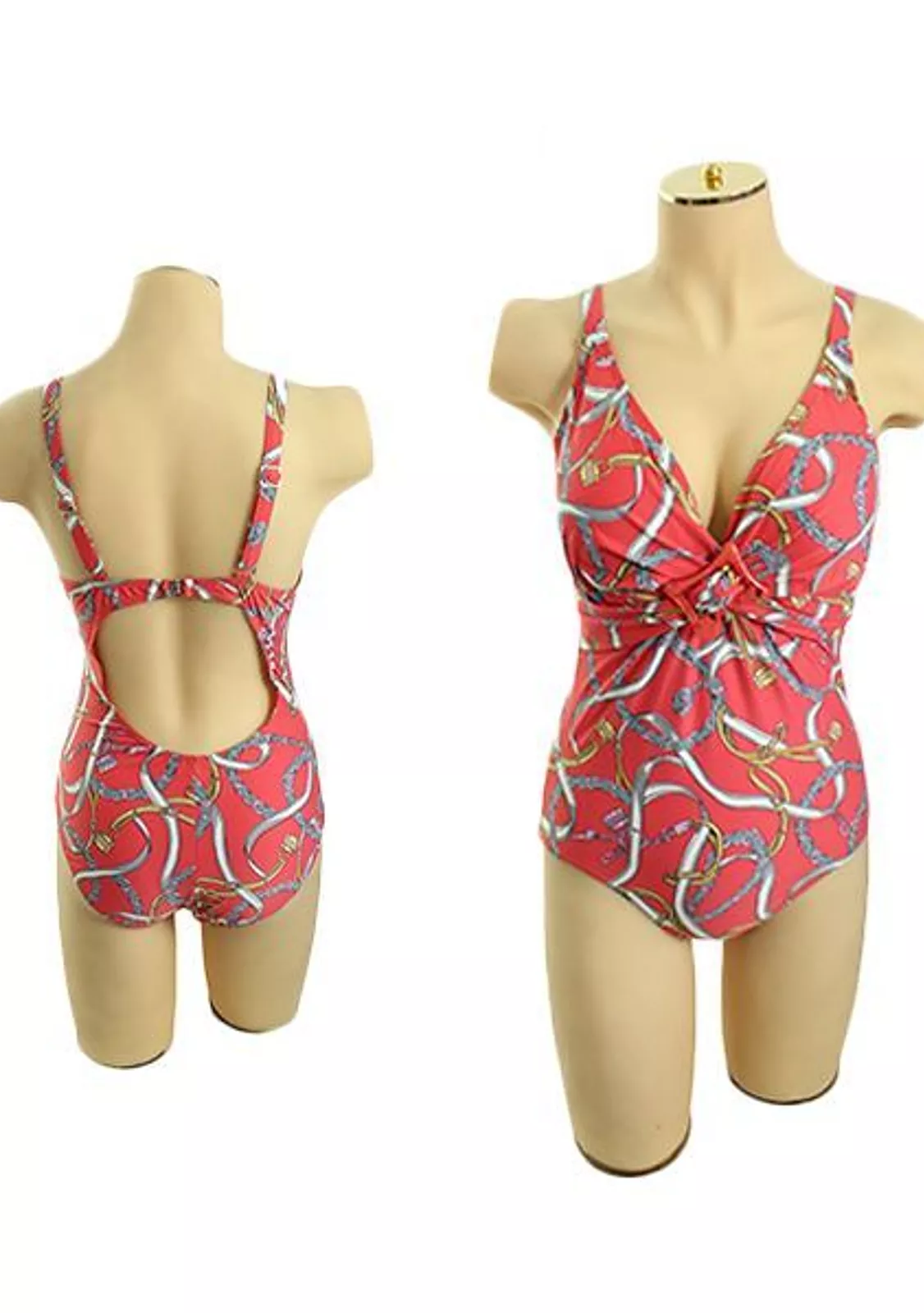 Купальник целиковый на замке