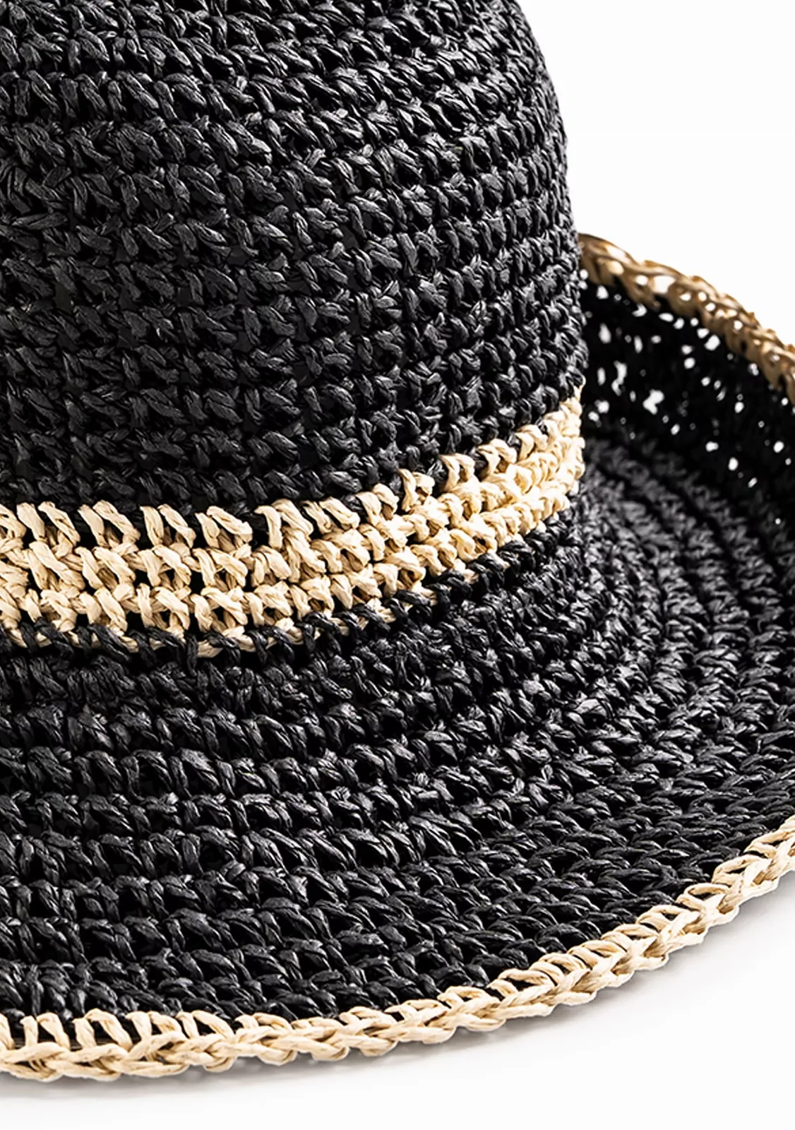 Шляпа с небольшими полями Feba collection черного цвета