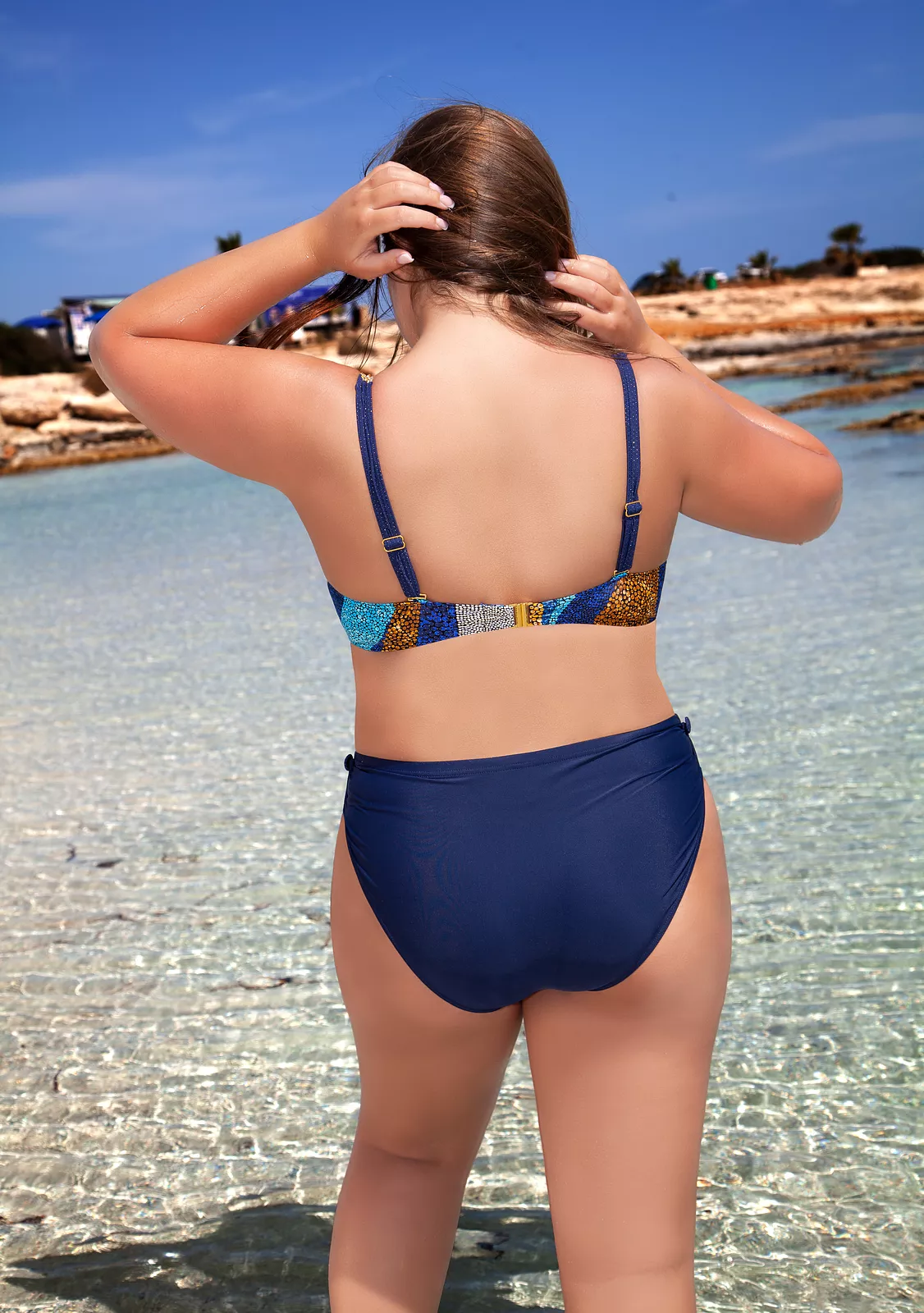 Купальник раздельный, Bahama +для полных женщин 