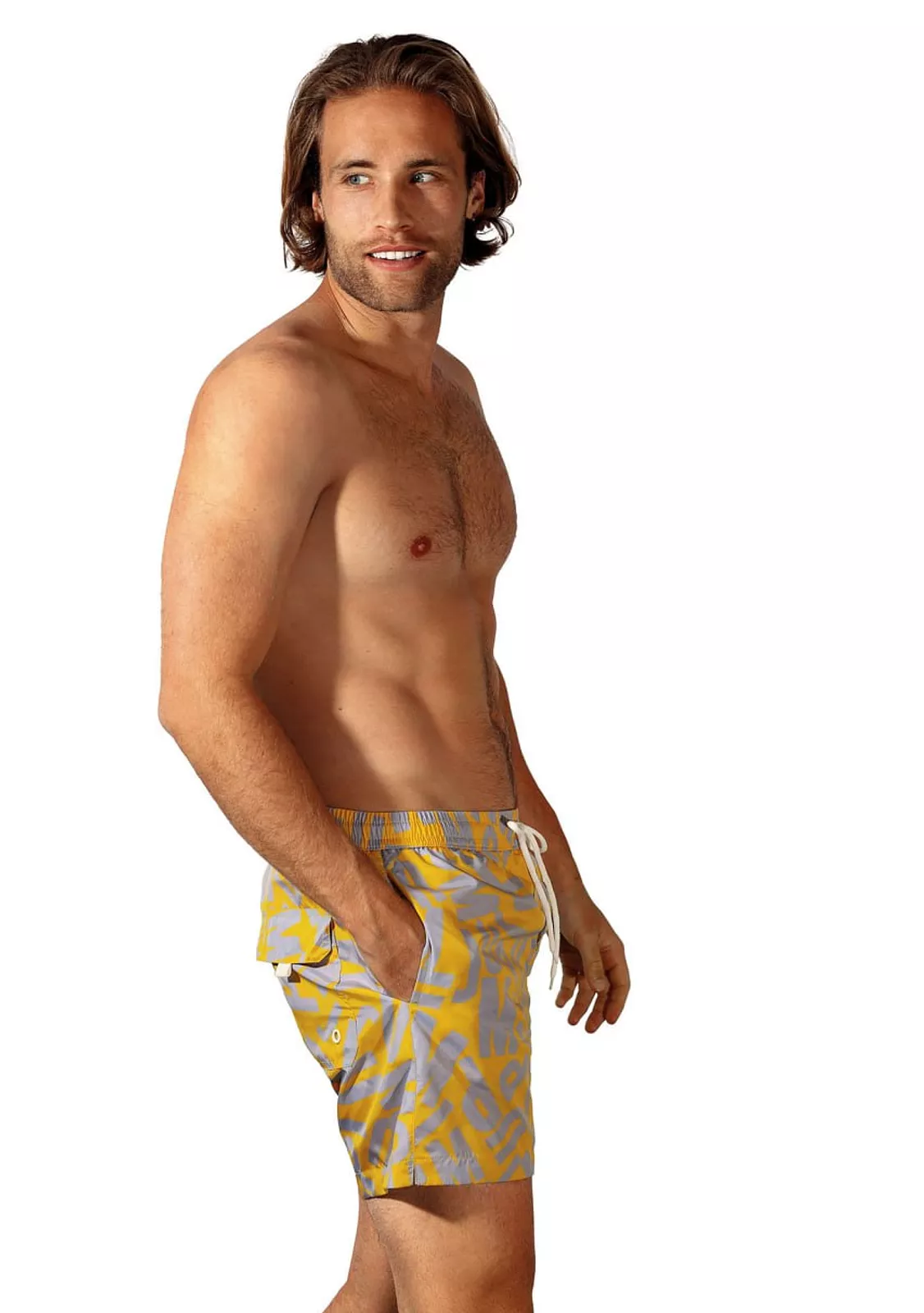 Шорты купальные Happy Shorts, новинка 2025 M29-68