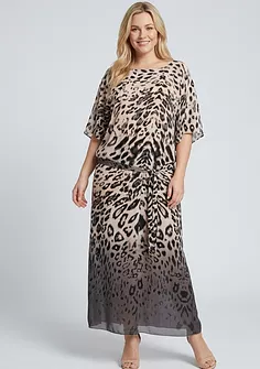 Туника из принтованной вискозы