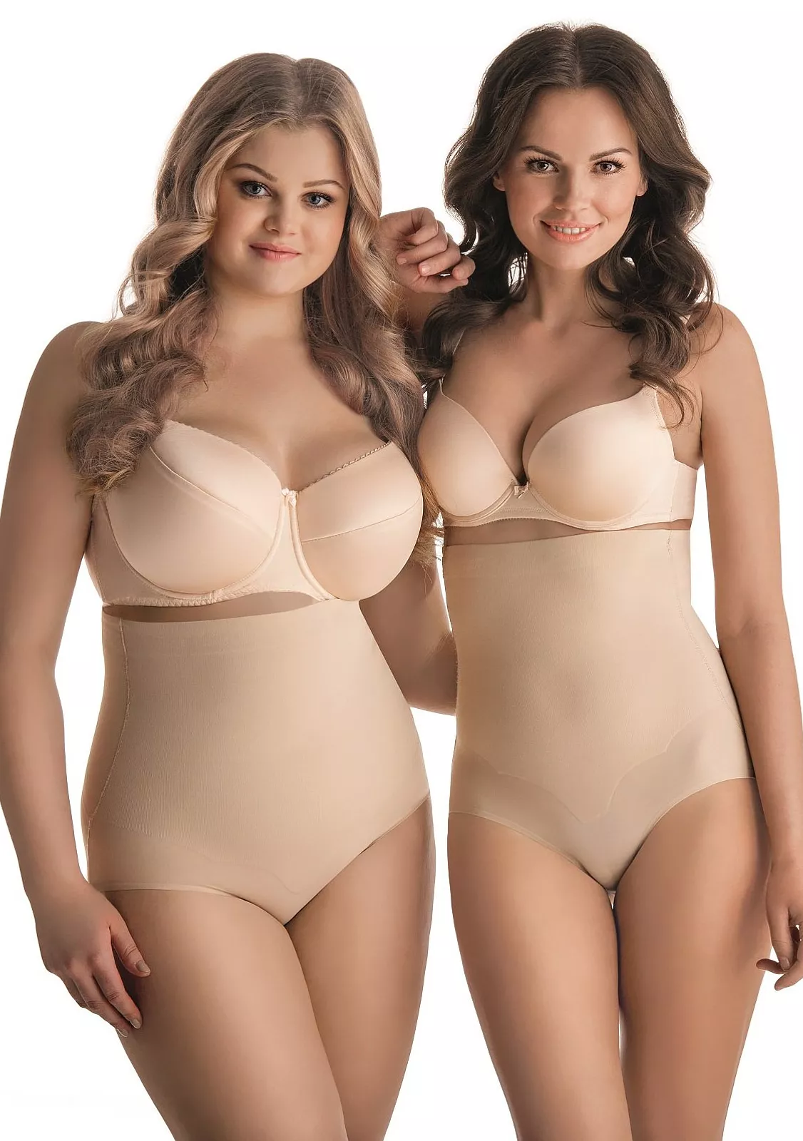 Высокие бесшовные трусы-пояс