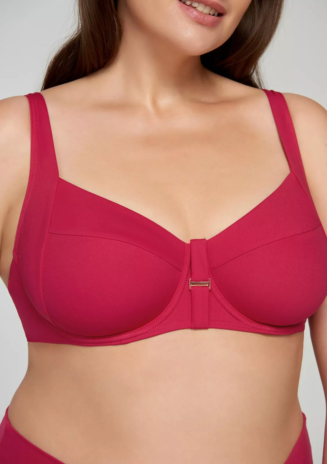 Раздельный купальник Marc & Andre, Коллекция Solid Line RED