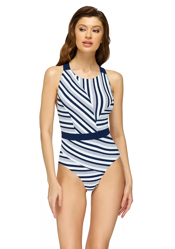 Сплошной купальник, коллекция Striped Up 1