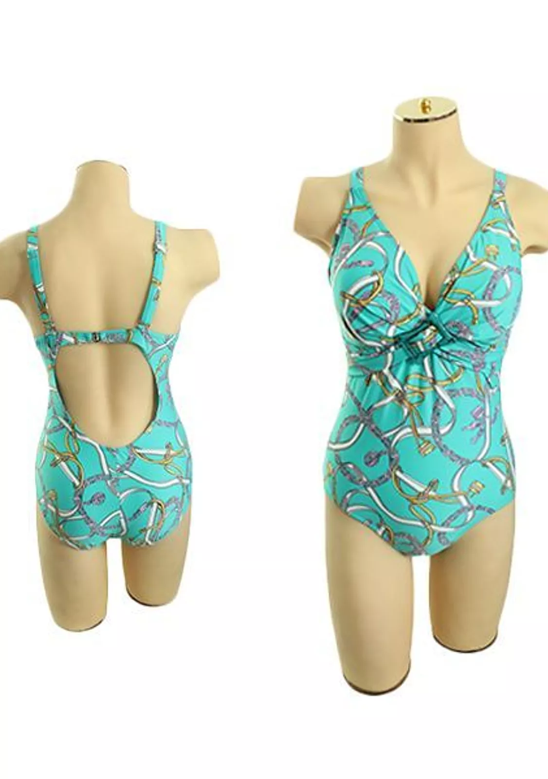 Купальник целиковый на замке