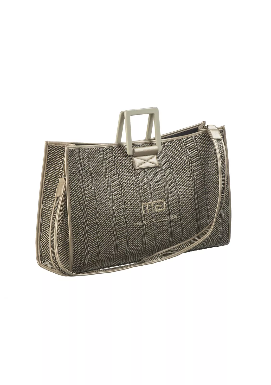 Объемная сумка с логотипом Marc & André 