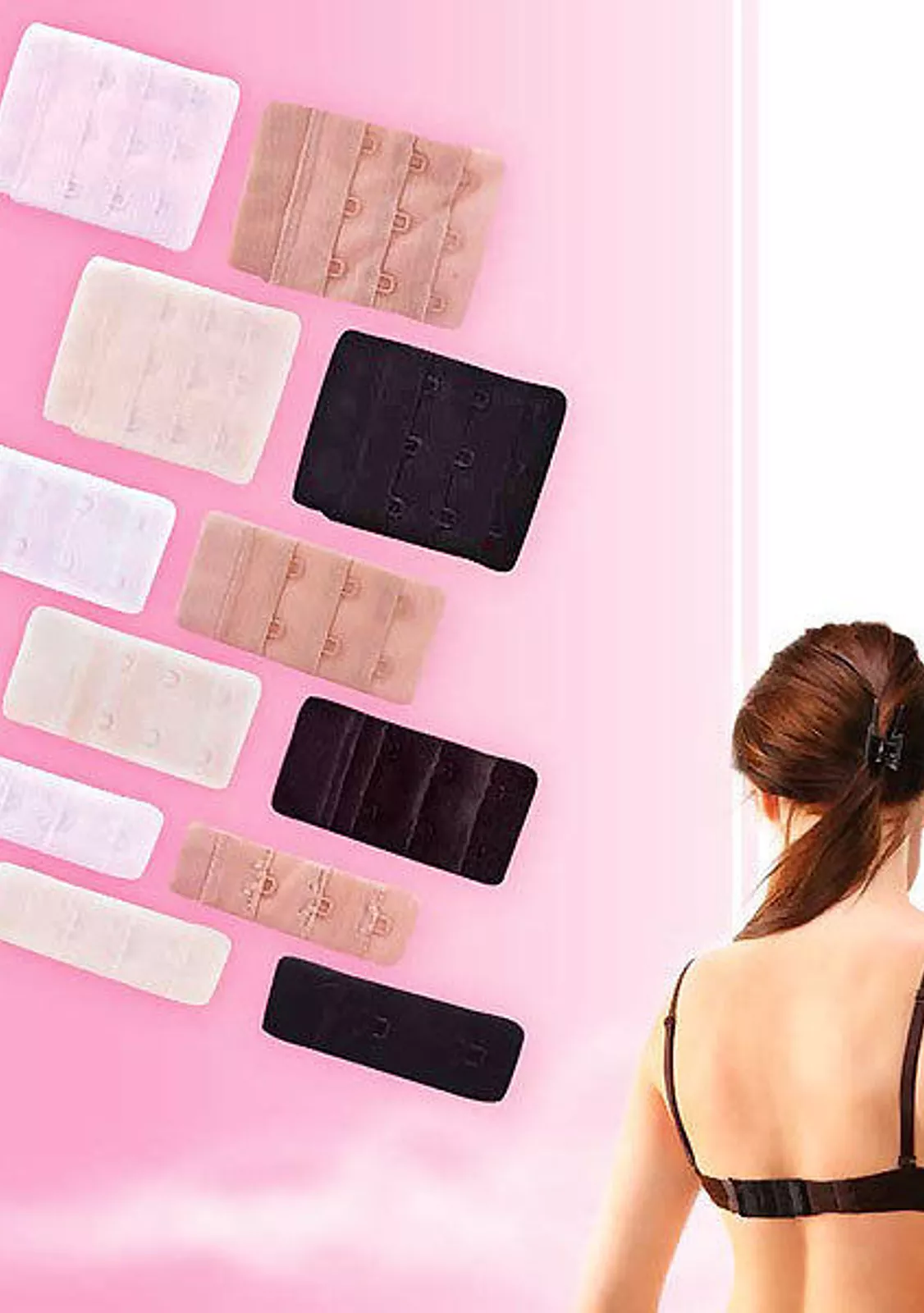 Универсальный удлинитель застежки в бюстгальтере Julimex BA-03