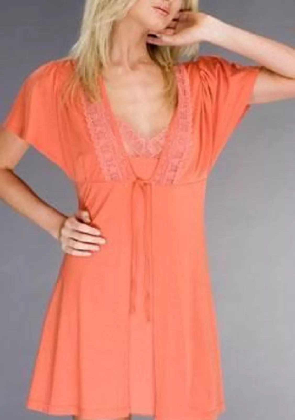 Комплект двойка кораллового цвета из вискозы