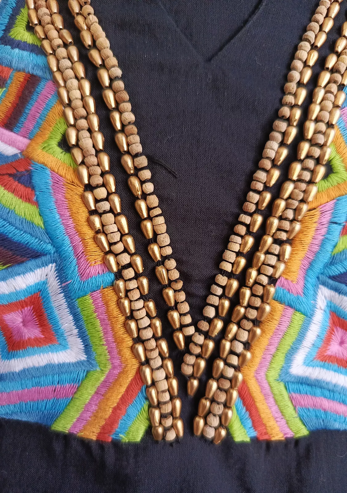 Свободная туника черного цвета + Новинка Naturana