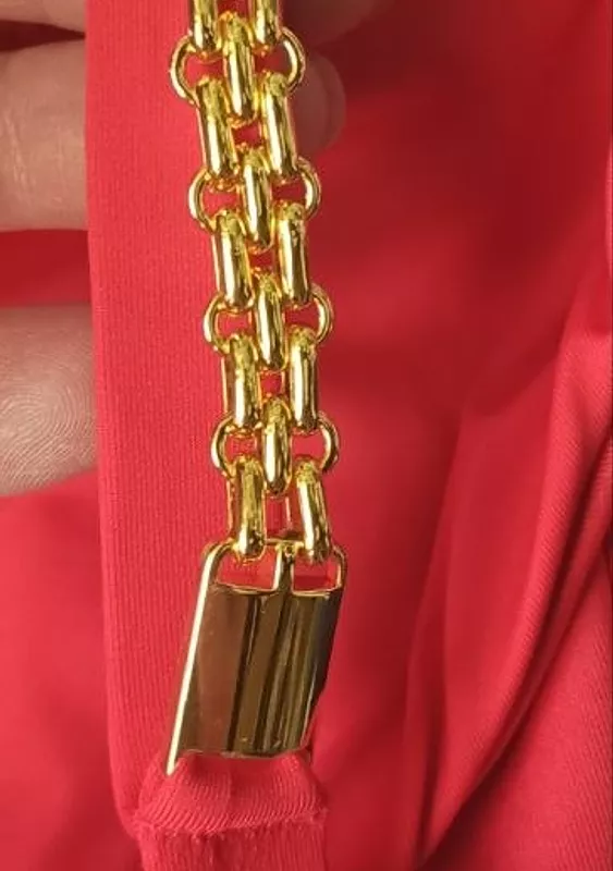 Купальник раздельный красного цвета бандо Self Collection Luxelle 5