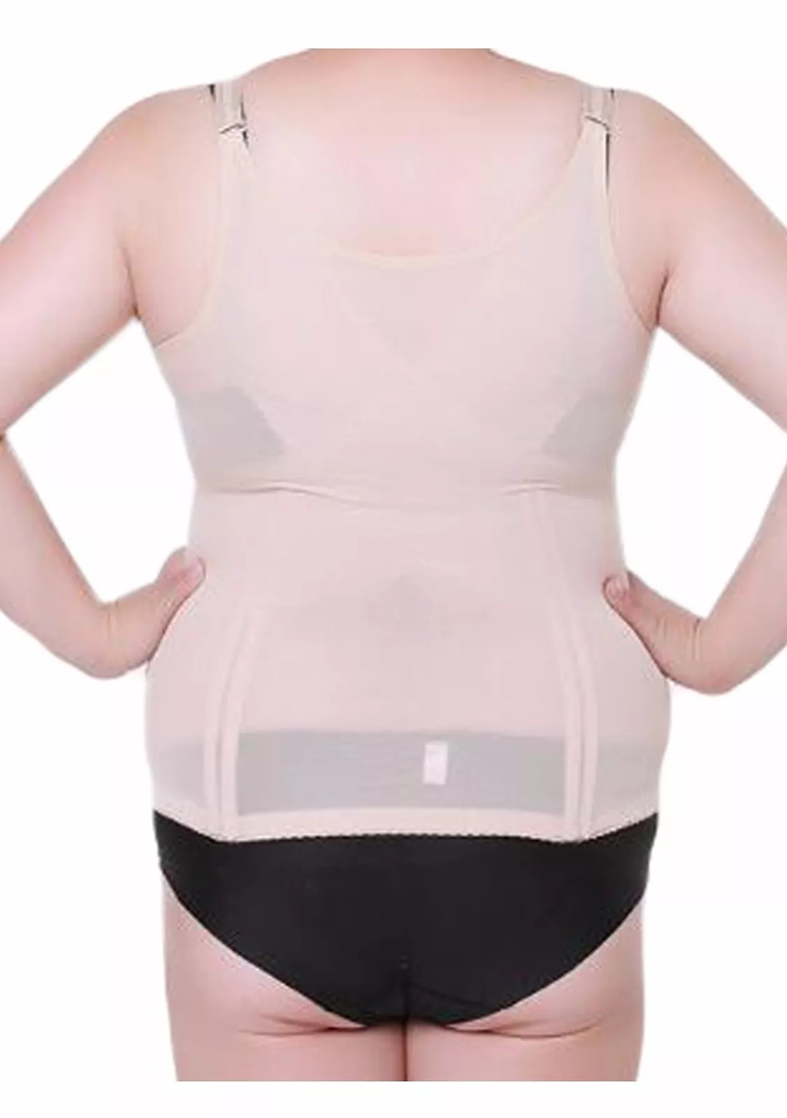 Корсет телесного цвета с сильным эффектом коррекции