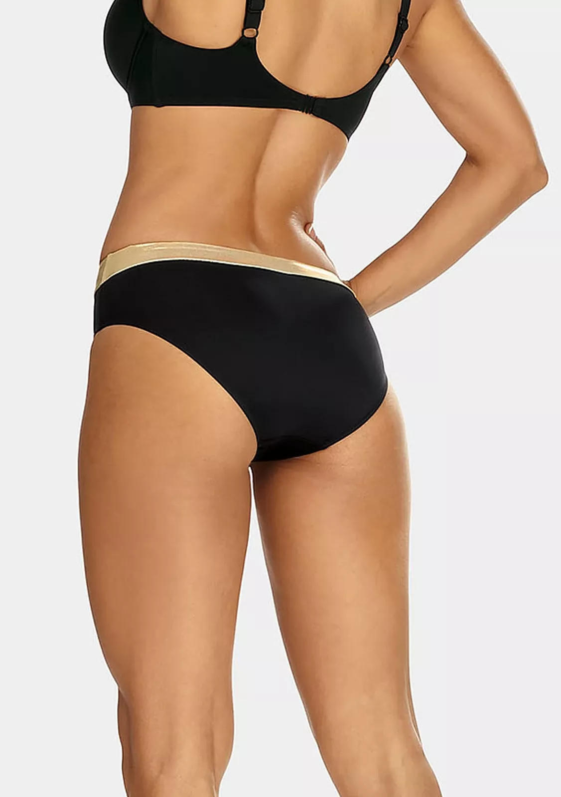 Купальник черный от Feba Collection чашка балконет черный золотой