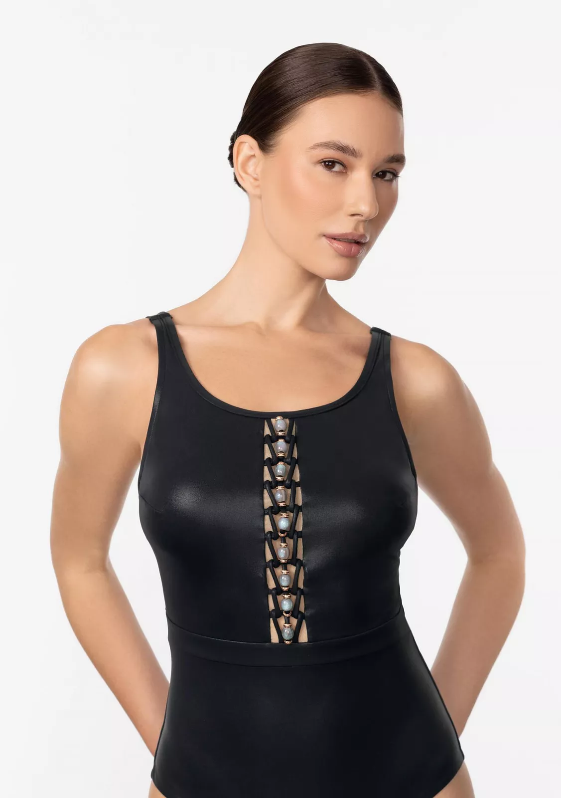 Слитный купальник Тёмное Сияние (Dark Luminosty) Marc & Andre