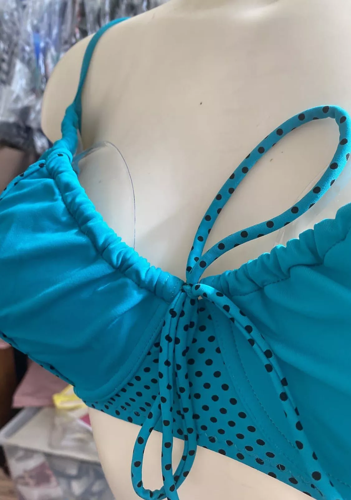 Купальник для полных дам с широкими бретелями